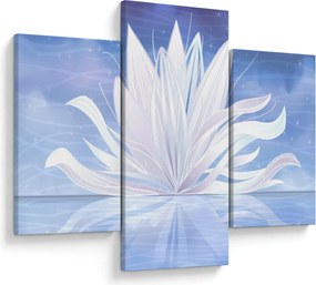 Tablou - Floare de lotus (90x60 cm)