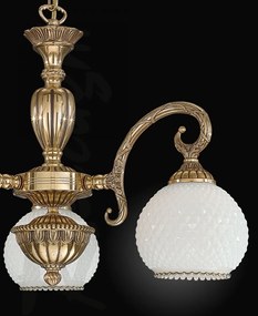 Candelabru din alama cu 3 brate design italian 8500