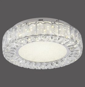 JUST LIGHT. 15221-17 - Plafonieră LED KULUNKA LED/32W/230V crom