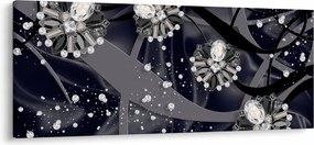 Tablou - Diamante în spațiu (120x50 cm)
