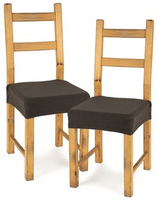 Husă elastică scaun 4Home Comfort brown, 40 - 50 cm, set 2 buc