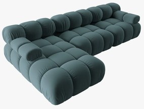 Coltar 4 locuri Bellis catifea L282 cm