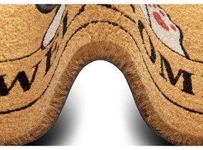 Covoraș de intrare din fibre de cocos 75x45 cm Welcome &amp; Dog - Hanse Home