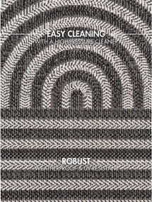 Covor pentru exterior și interior negru/crem 160x230 cm Haringey Woodfield – Ted Baker