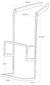 Suport pentru burete suspendat din metal Tower – YAMAZAKI