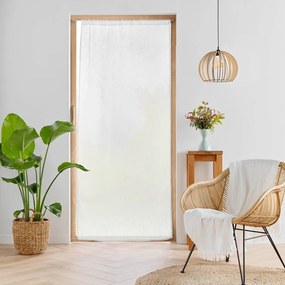 Draperie albă 90x200 cm cu prindere la ușă Haltona – douceur d'intérieur