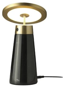Veioza, Lampa de masa design LUX LED dimabil Marquina marble black