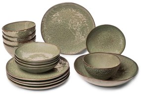 Serviciu de masă 16 buc. din gresie Nephrite – Bonami Selection