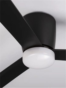 Ventilator de tavan cu telecomanda design modern DELL negru
