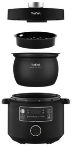 Oală electrică multifuncțională Tefal TURBO CUISINE 4,8 l 1090W/230V negru
