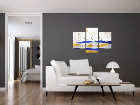 Tablou - Munții aurii (90x60 cm)