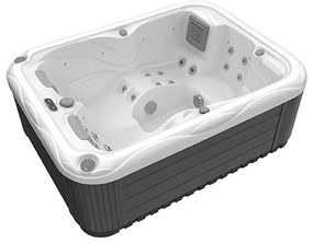 Piscină spa Firenze City Life Deluxe Alb-gheață