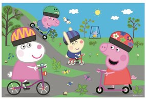 Trefl Peppa Pig Maxi Puzzle Active Day, 24 piese