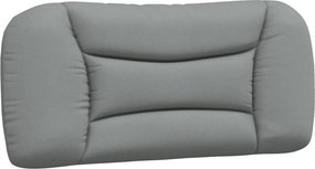 vidaXL Pernă tăblie de pat, Hvar, gri deschis, 80 cm, material textil