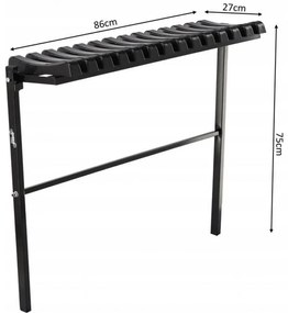 Bancă de grădină Shade 70 (negru). 1096491