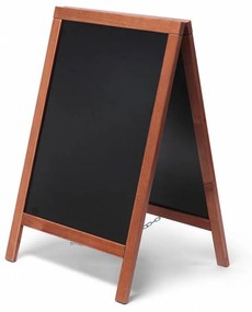 Litera economică din lemn A, maro deschis