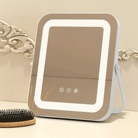 Oglindă cosmetică de masă cu iluminare