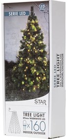 Ghirlandă luminoasă cu 160 becuri, lungime 200 cm Serie LED – Star Trading
