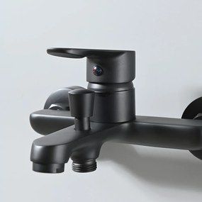 Robinet de umplere a căzii de baie Colly negru