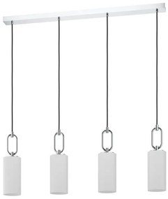Lustră pe cablu Eglo 390129 MAJANA 4xE27/40W/230V crom lucios