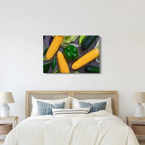 Tablou cu legume (90x60 cm)