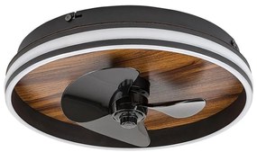 Plafoniera LED cu ventilator si telecomanda Faustine