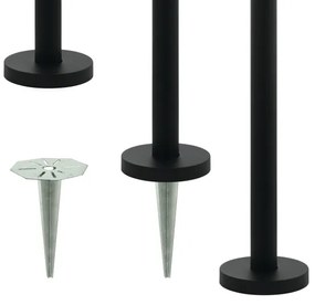 Eglo 97288 - Lampa exterior SIRMIONE 3xE27/60W/230V