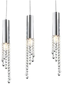 Lustră LED pe cablu DUERO 3xLED/3W/230V