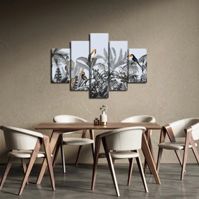 Tablou - Jungla ilustrată (150x105 cm)
