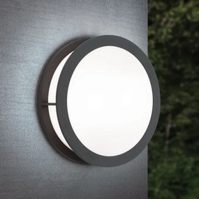 Orion - Aplică de exterior HENRY, 2xE27/15W/230V, Ø 30 cm, IP44, antracit