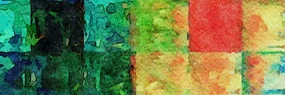 Tablou artă modernă colorată