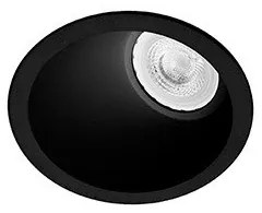 Spot incastrabil modern Wall washer negru 02100602