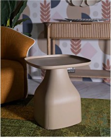 Măsuță auxiliară rotundă din plastic ø 48 cm Gea – Mauro Ferretti