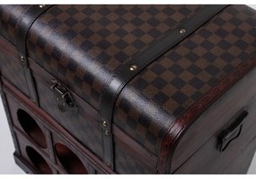 Dulap vinotecă maro număr sticle 6, 41x48 cm – Deco Pleasure