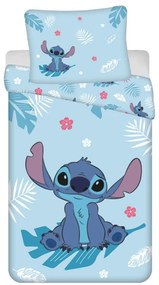 Disney Lilo și Stitch Blue lenjerie de pat 140×200cm, 70×90 cm