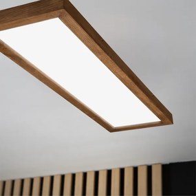 Brilagi - Aplica LED pentru baie WOODY FRAME LED/50W/230V 120x30 IP44 stejar-cireș