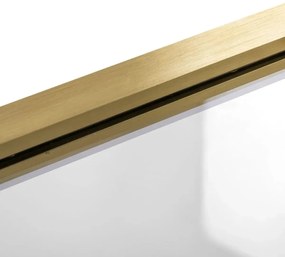 Paravan de baie Elegant Auriu Periat 80cm, Rea