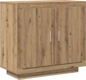 vidaXL Dulap, Stejar artizanal, 80x40x75 cm, lemn prelucrat