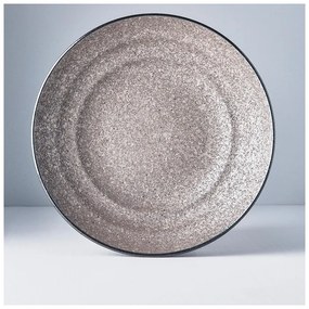 Bol servire din ceramică MIJ Earth, ø 29 cm, bej