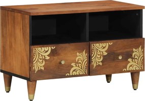 vidaXL Cabinet TV Maro miere 70 x 33 x 46 cm Lemn de mango solid
