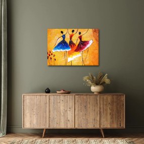 Tablou - Pictură în ulei, balerina (70x50 cm)