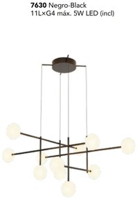 Lustra design Art Deco cu 11 surse de lumina CELLAR