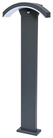 Lampă LED de exterior cu senzor ARCELO LED/9W/230V 80 cm IP54