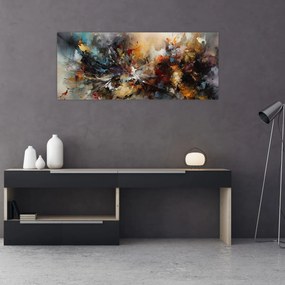Tablou - Grafică abstractă (120x50 cm)