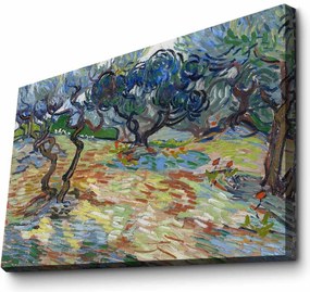 Tablou 978VNC1161, multicolor, panza, 70x40 cm