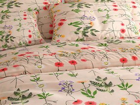 Lenjerie de pat din bumbac HERBAR BLEND bej Dimensiune lenjerie de pat: 70 x 90 cm | 140 x 200 cm