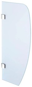 Sapho - Panou despărțitor pentru pisoare 40x80 cm, sticlă mată