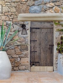 Aplica LED pentru exterior design modern IP65 Carina negru