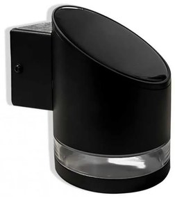 LED lampă solară de perete exterior 1W 3,7V 3000K IP54 1200mAh negru