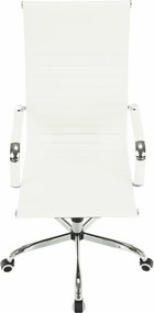 Scaun de birou, alb, AZURE 2 NEW